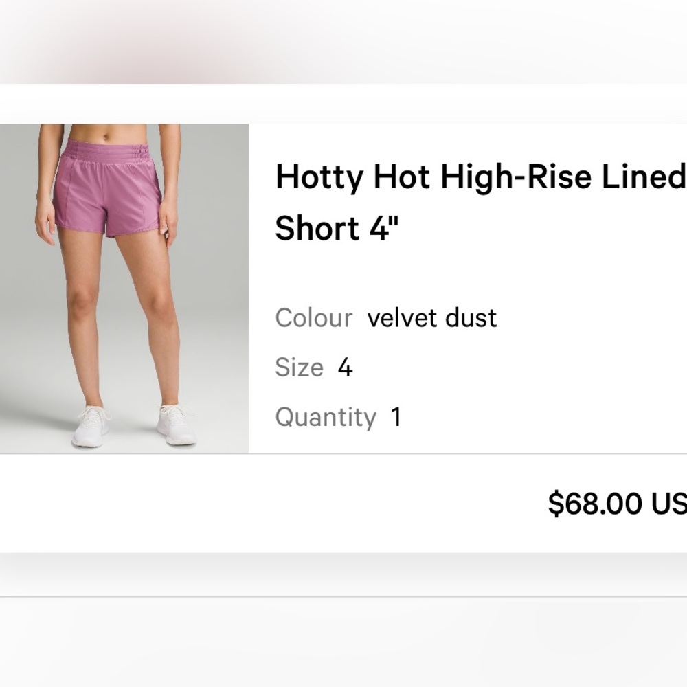 Lululemon Hotty Hot HR Shorts